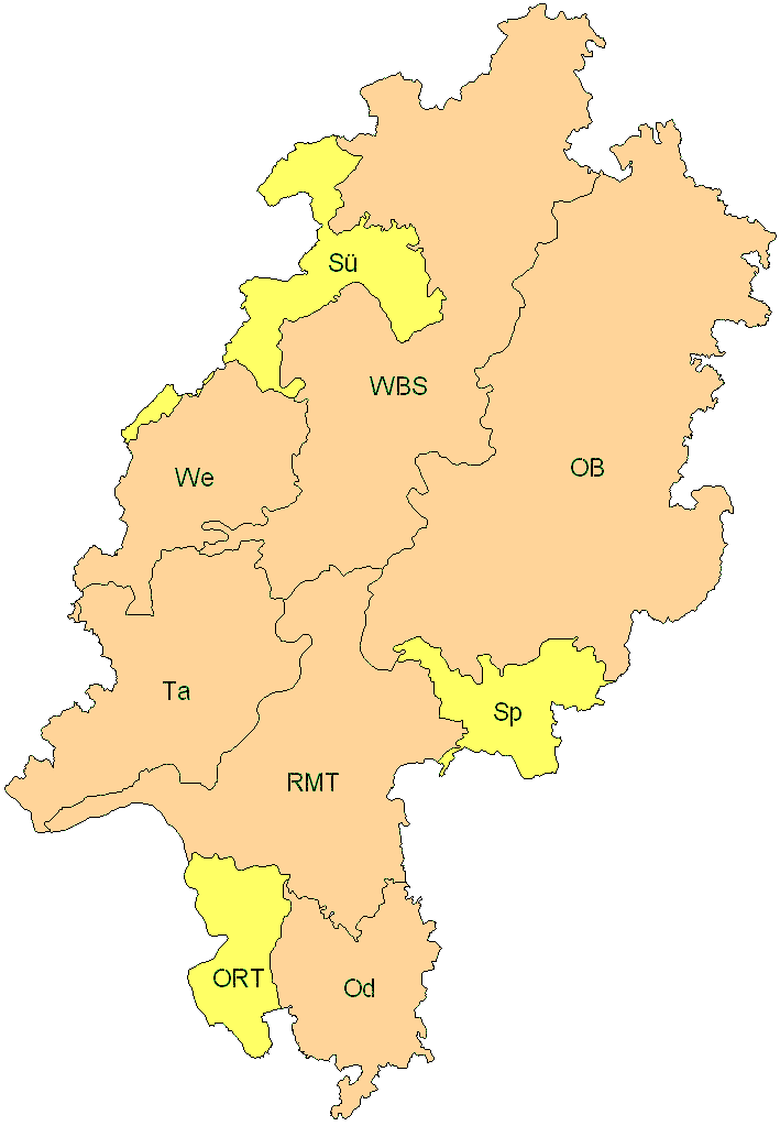 Verbreitung in Hessen