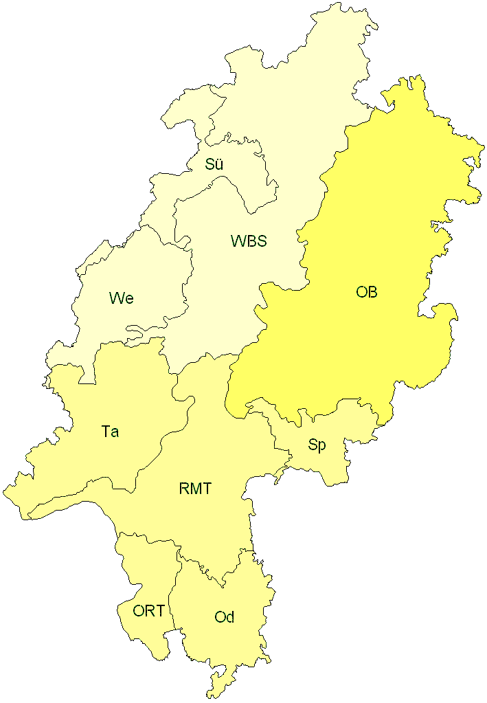 Verbreitung in Hessen
