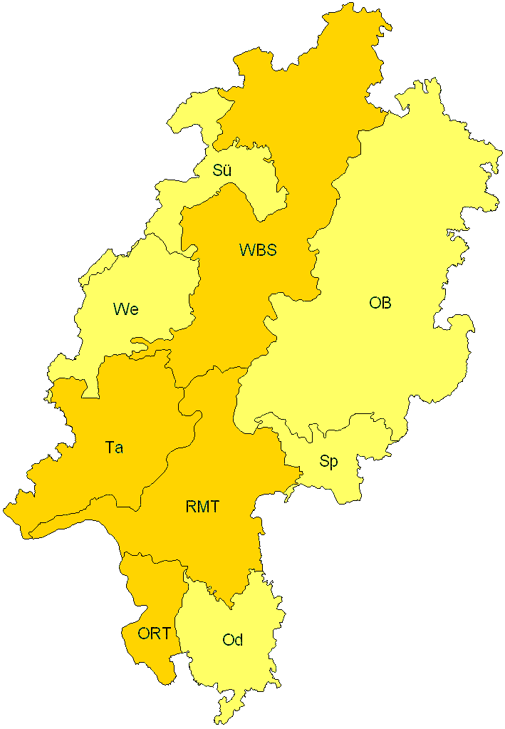 Verbreitung in Hessen