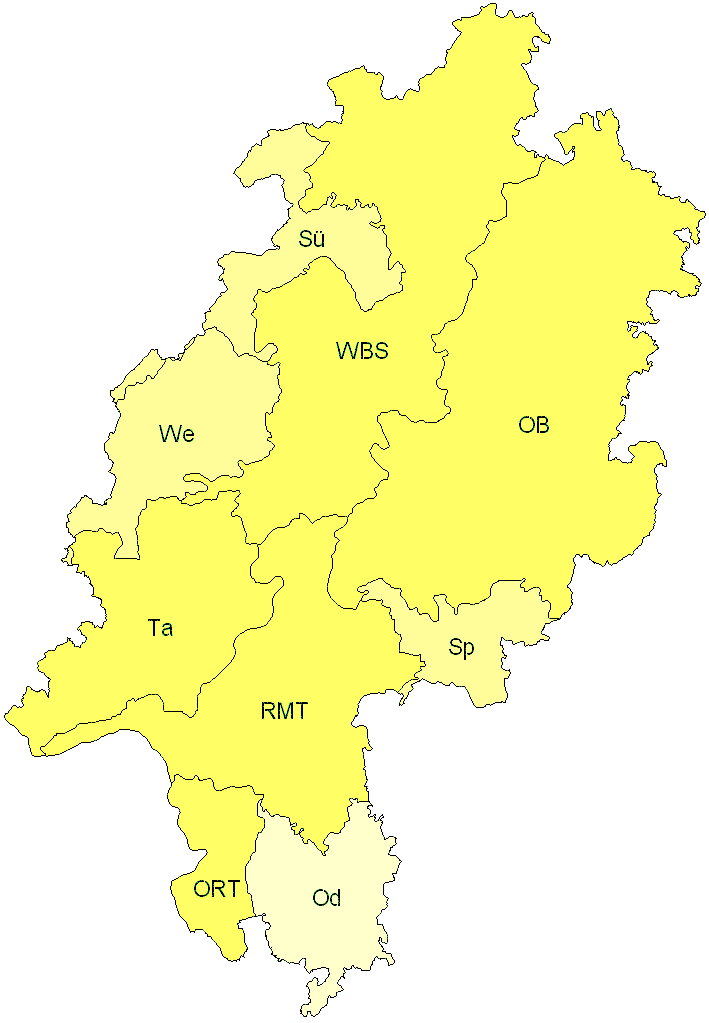 Verbreitung in Hessen