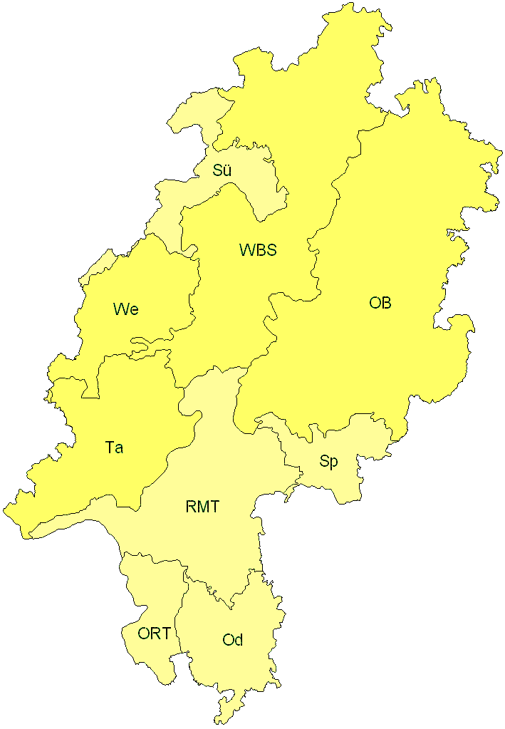 Verbreitung in Hessen