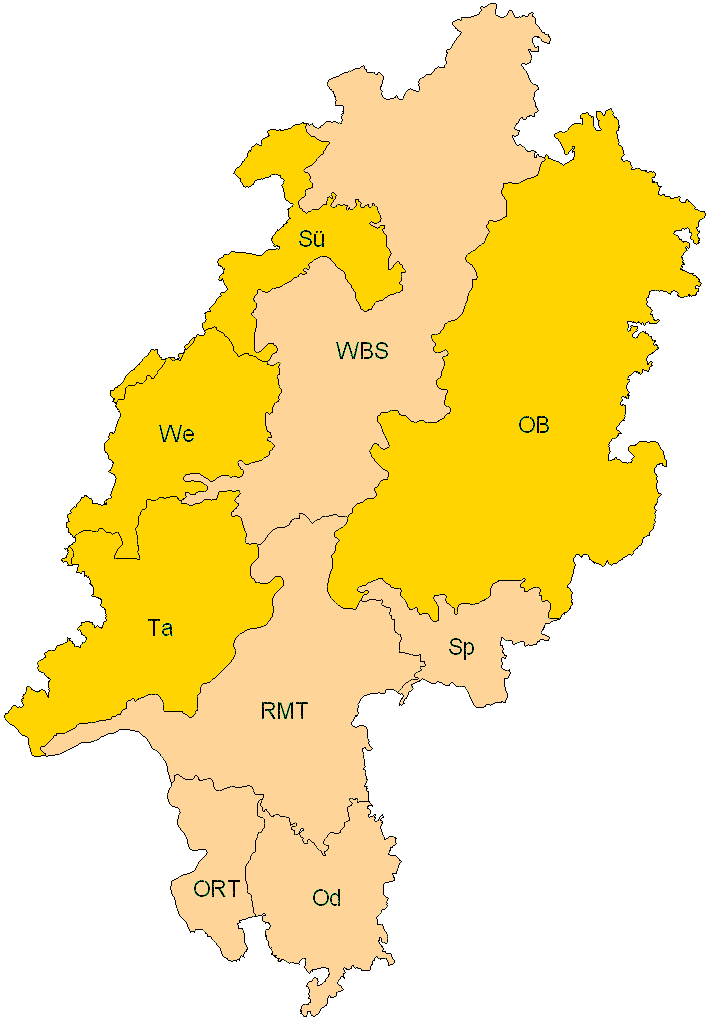 Verbreitung in Hessen