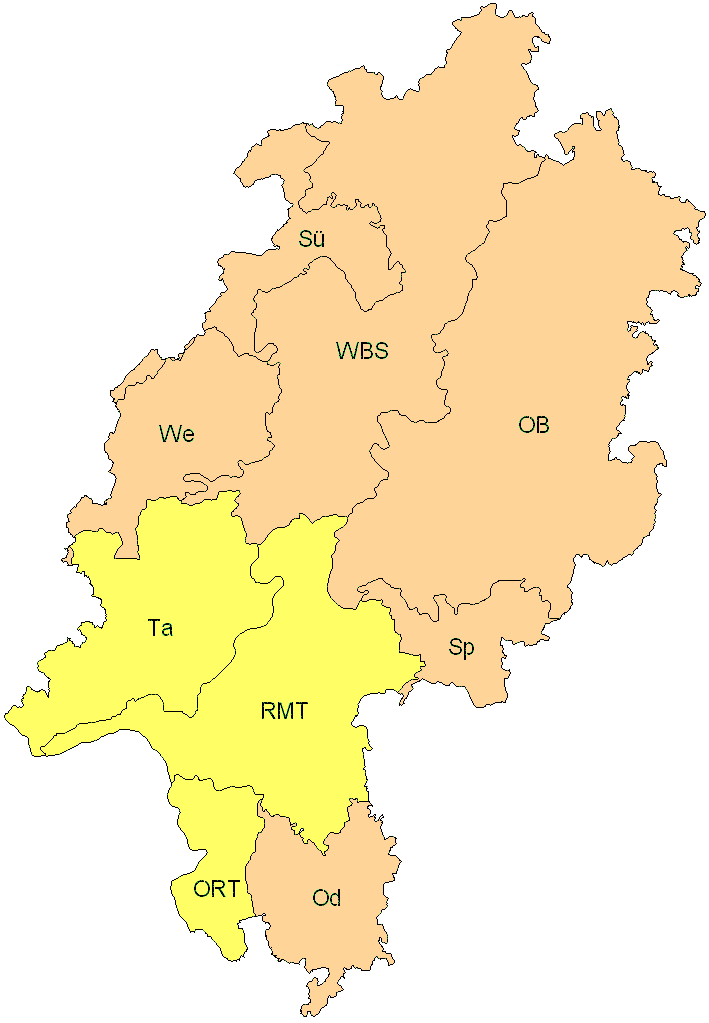 Verbreitung in Hessen