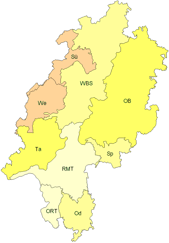Verbreitung in Hessen