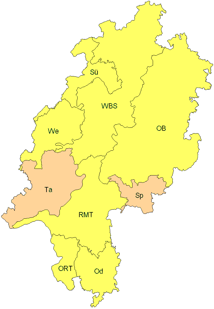 Verbreitung in Hessen