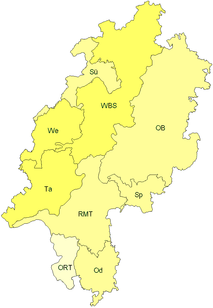 Verbreitung in Hessen