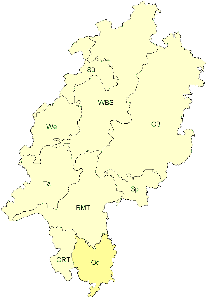 Verbreitung in Hessen