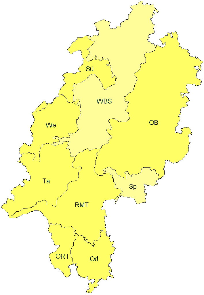 Verbreitung in Hessen