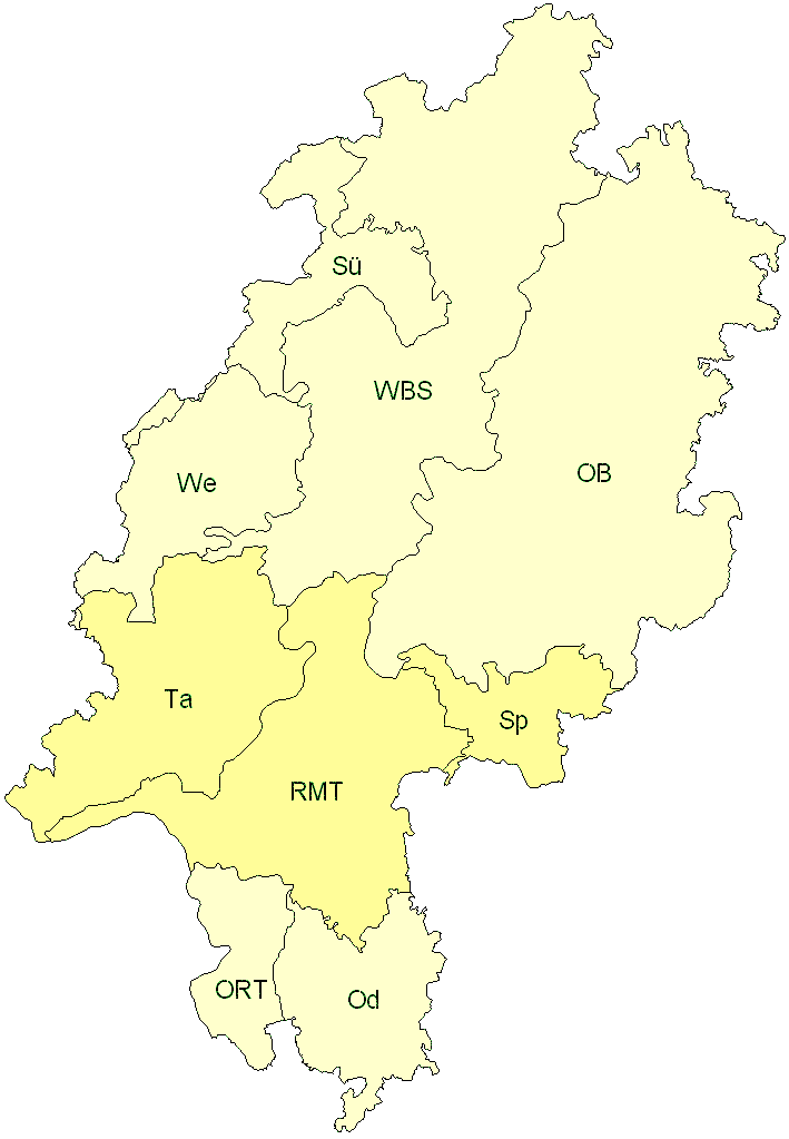 Verbreitung in Hessen