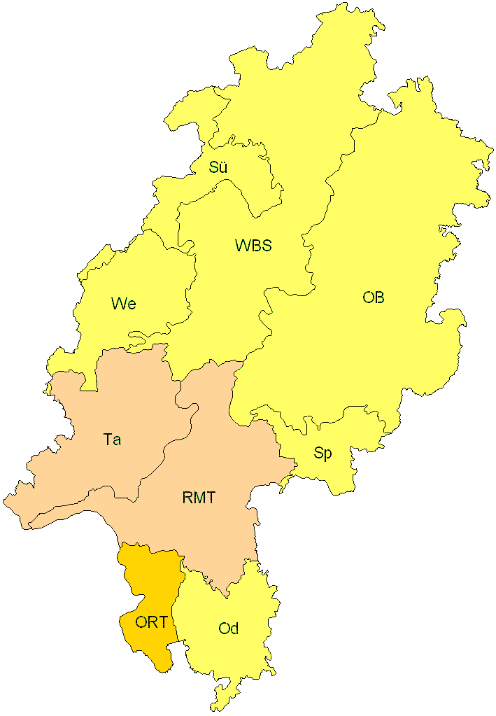 Verbreitung in Hessen