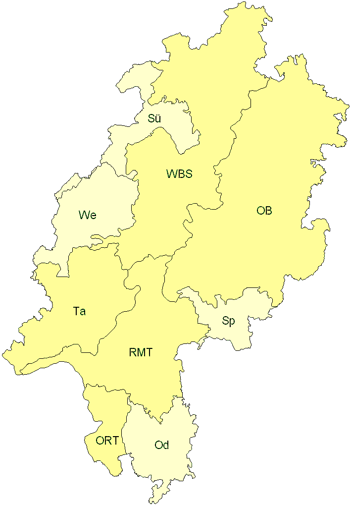 Verbreitung in Hessen