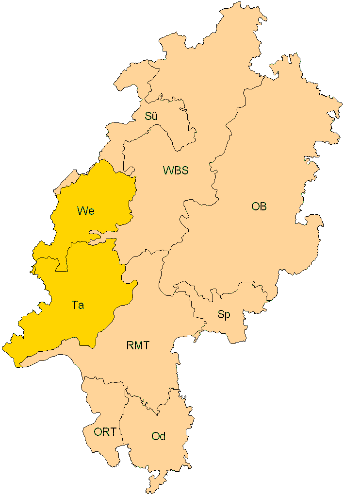 Verbreitung in Hessen