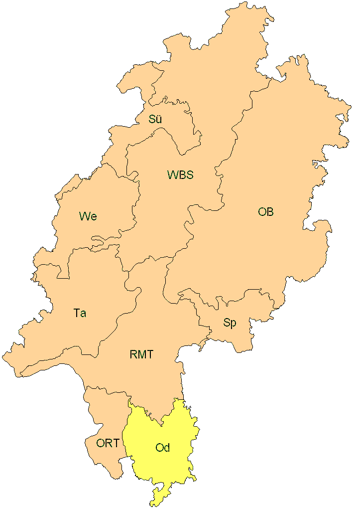 Verbreitung in Hessen