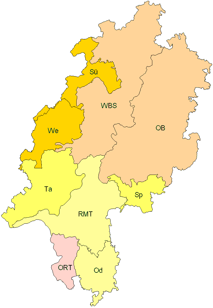 Verbreitung in Hessen