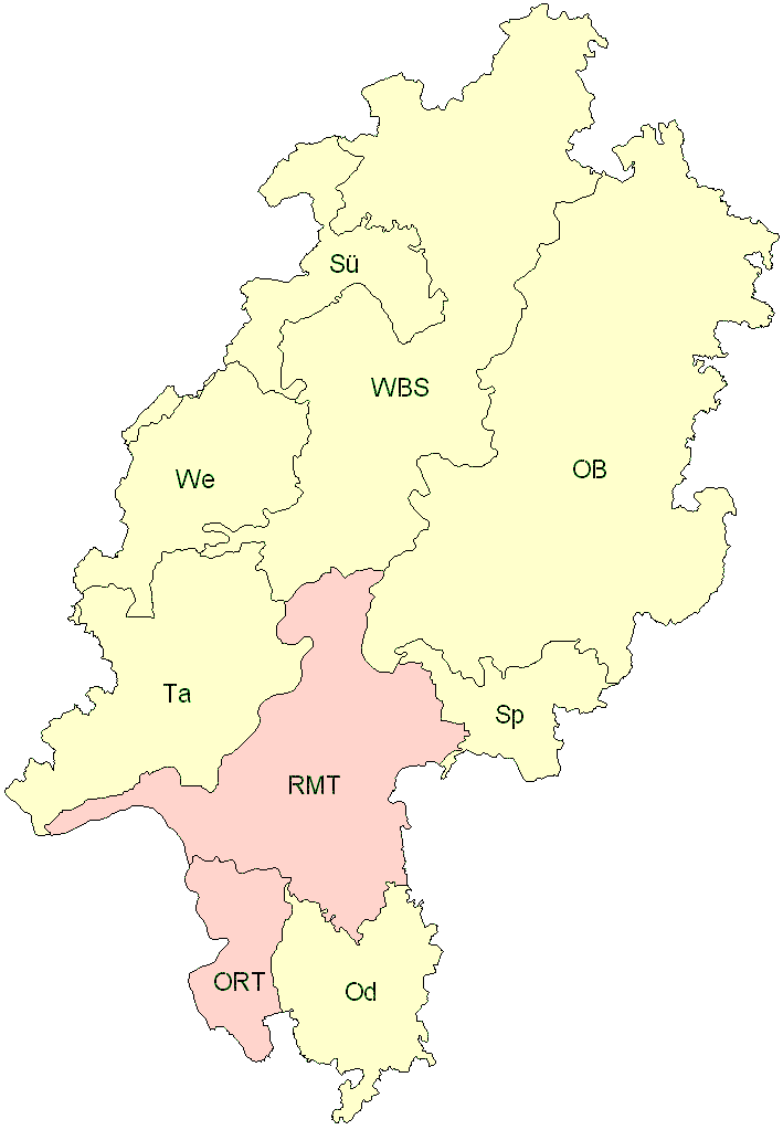 Verbreitung in Hessen
