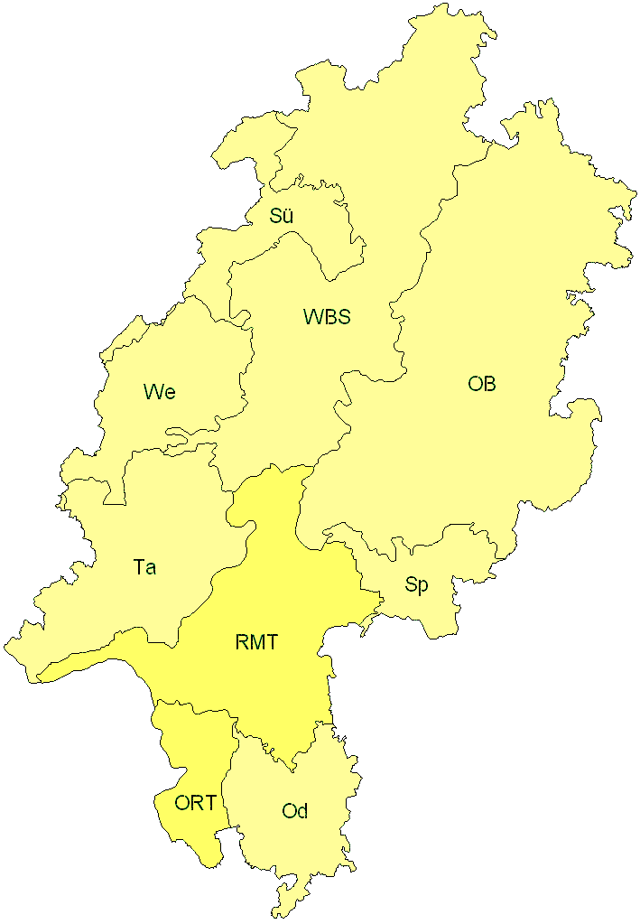 Verbreitung in Hessen
