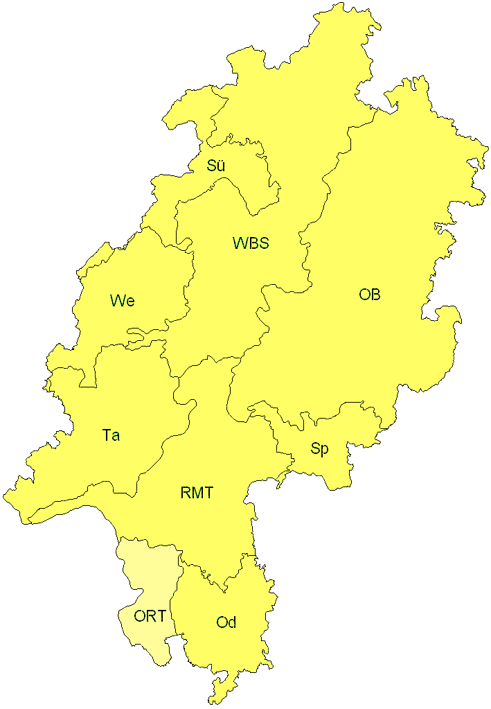 Verbreitung in Hessen