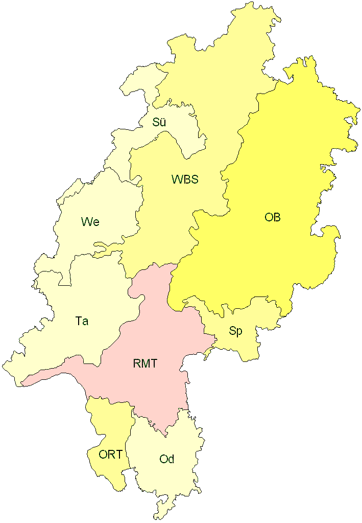 Verbreitung in Hessen