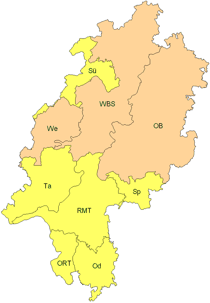 Verbreitung in Hessen