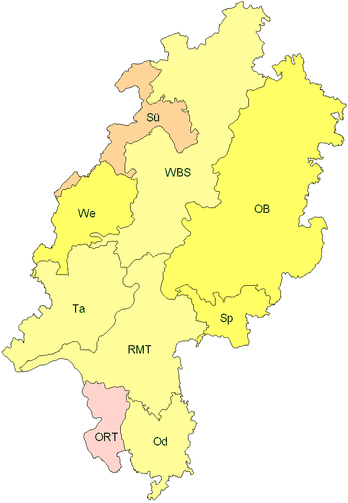 Verbreitung in Hessen