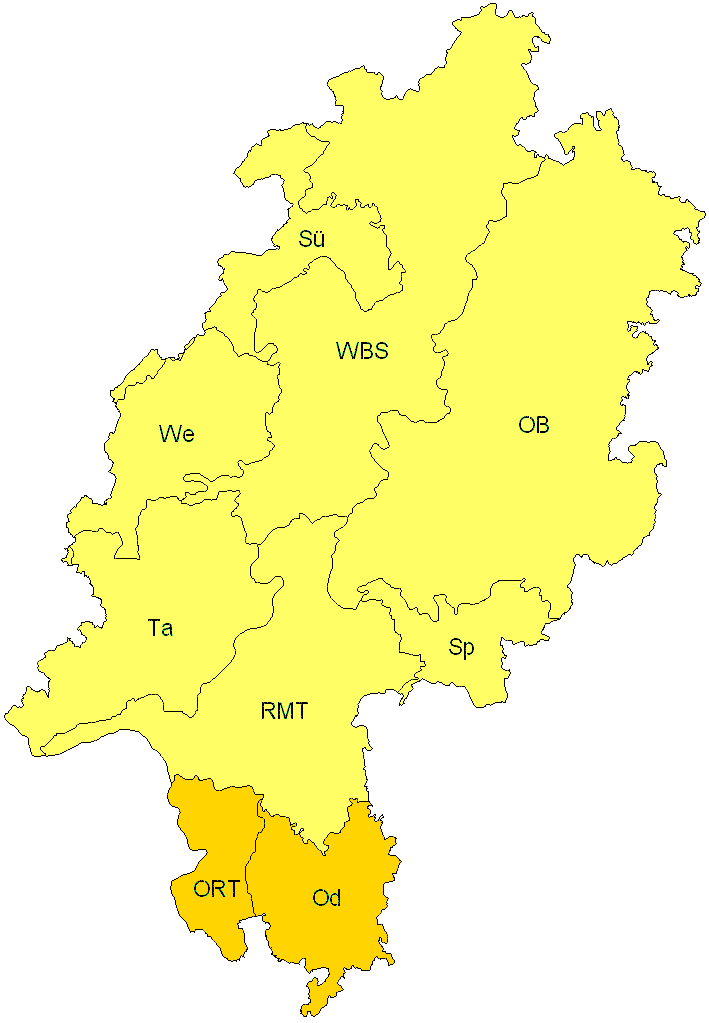 Verbreitung in Hessen