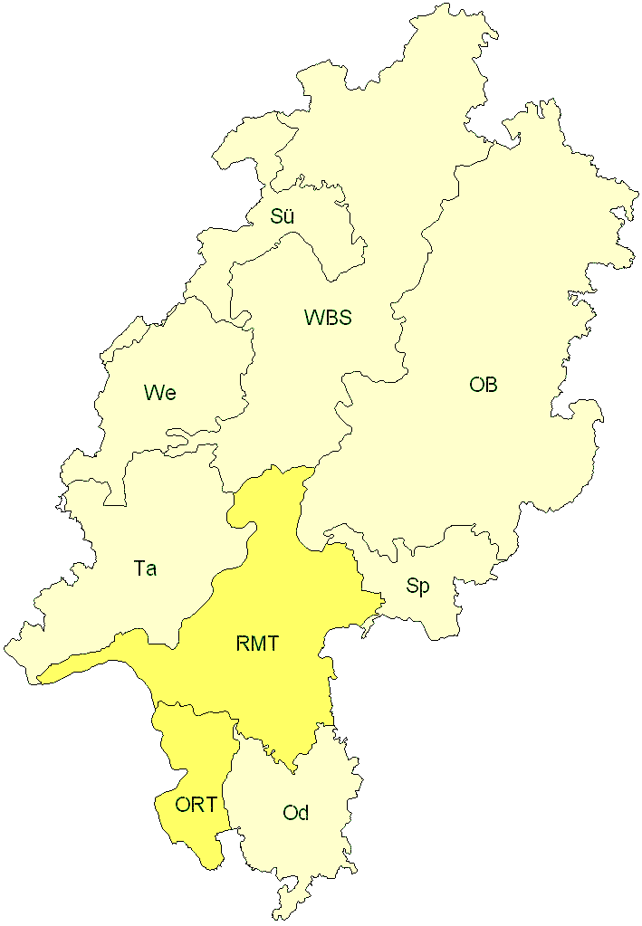 Verbreitung in Hessen