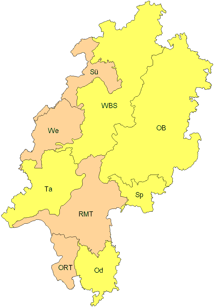 Verbreitung in Hessen