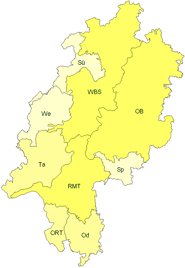 Verbreitung in Hessen