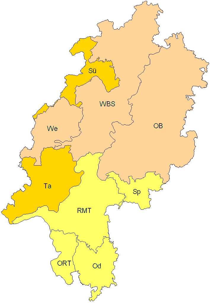 Verbreitung in Hessen