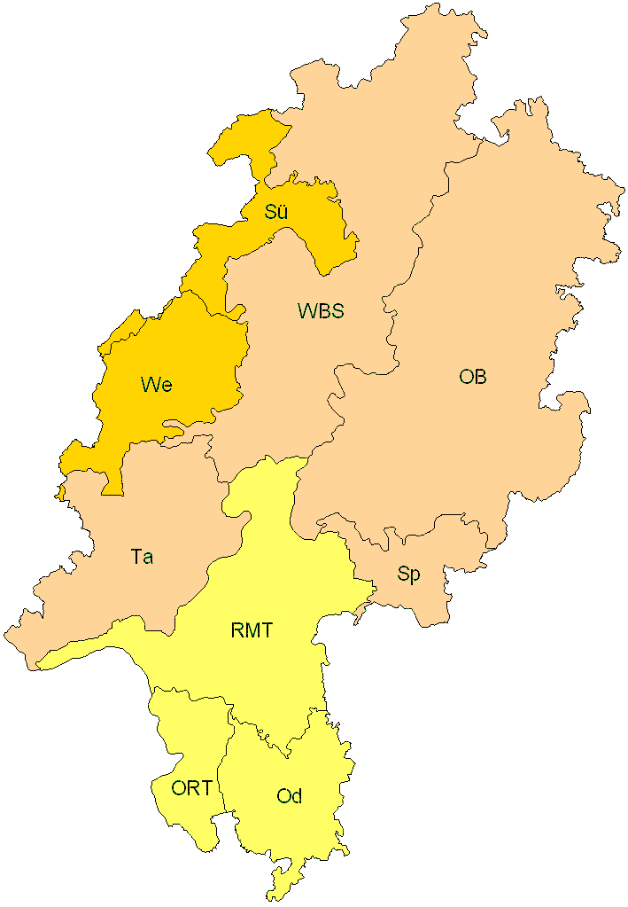 Verbreitung in Hessen