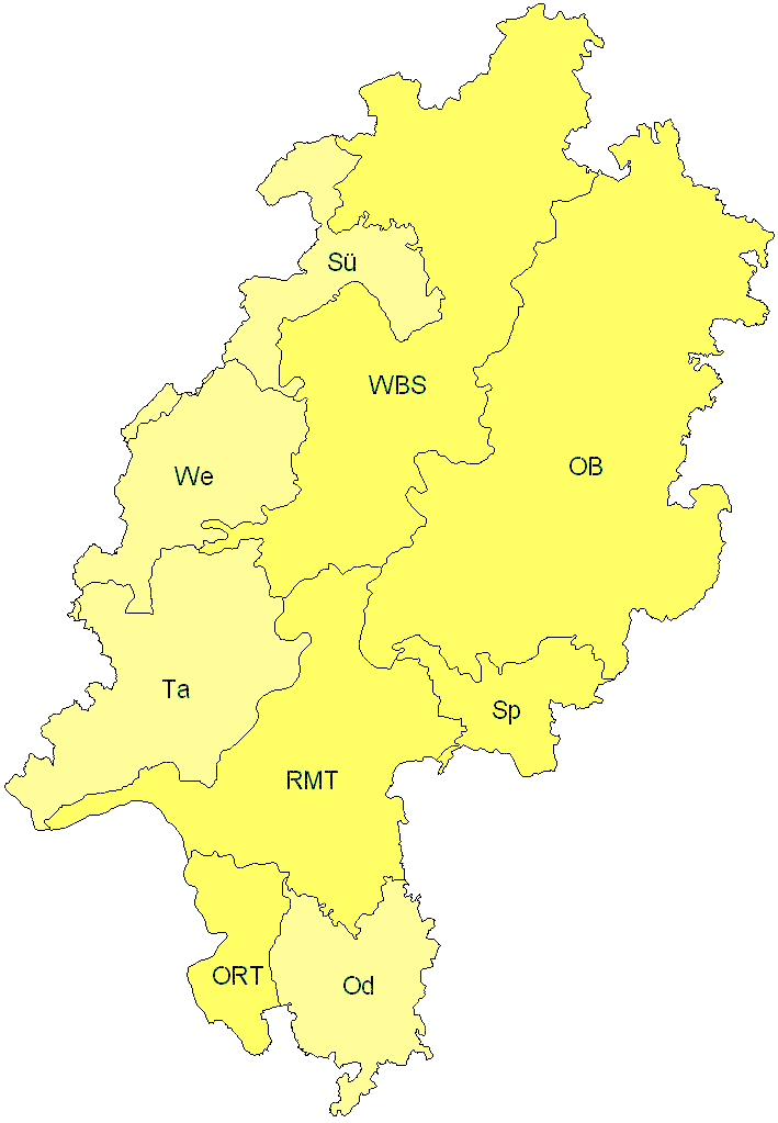 Verbreitung in Hessen