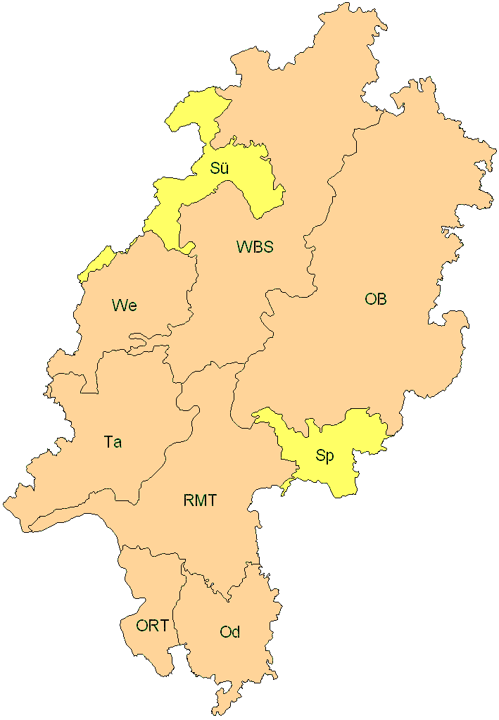 Verbreitung in Hessen