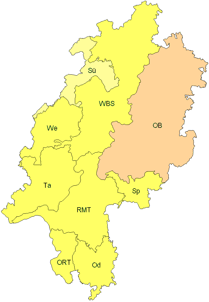 Verbreitung in Hessen