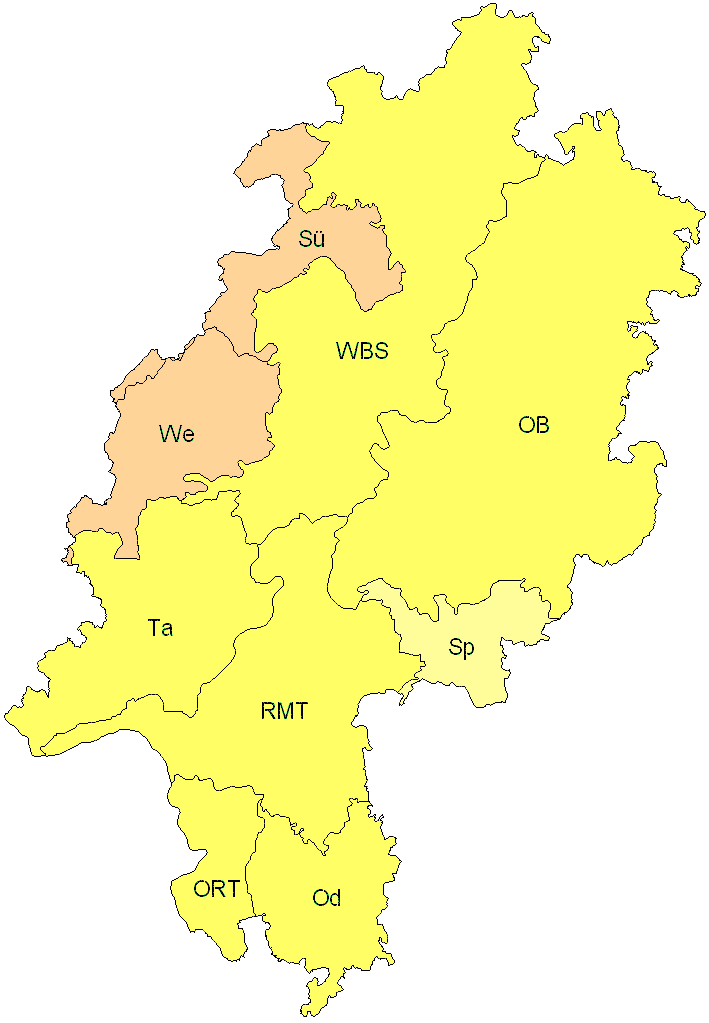 Verbreitung in Hessen
