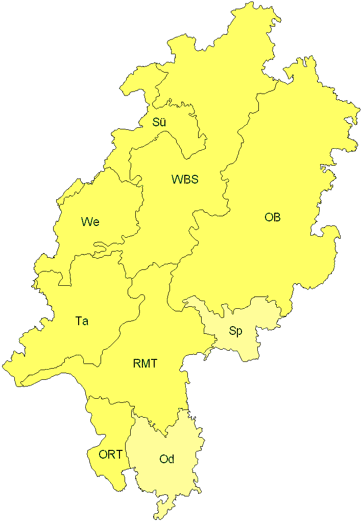 Verbreitung in Hessen