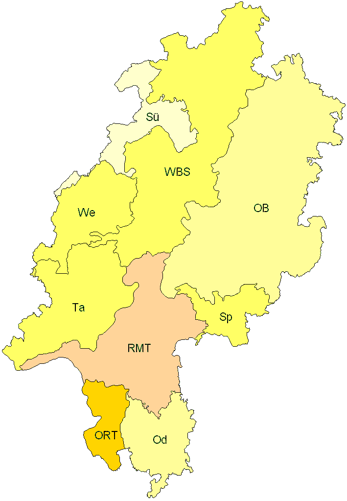 Verbreitung in Hessen