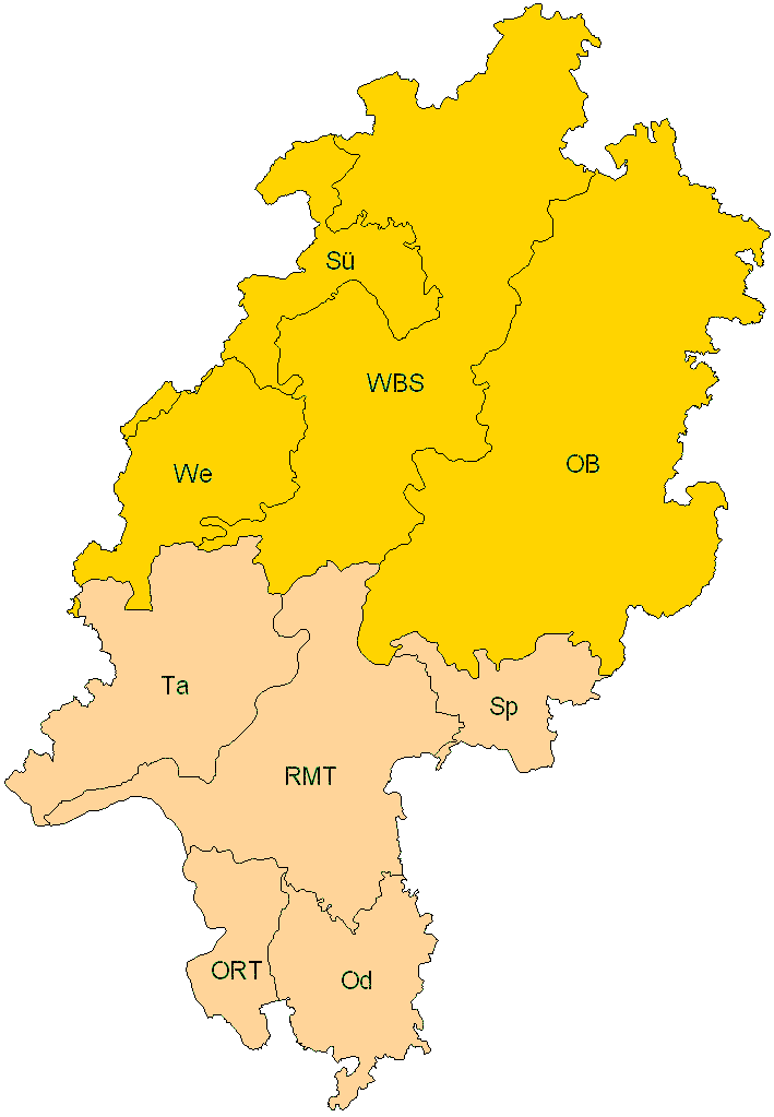 Verbreitung in Hessen