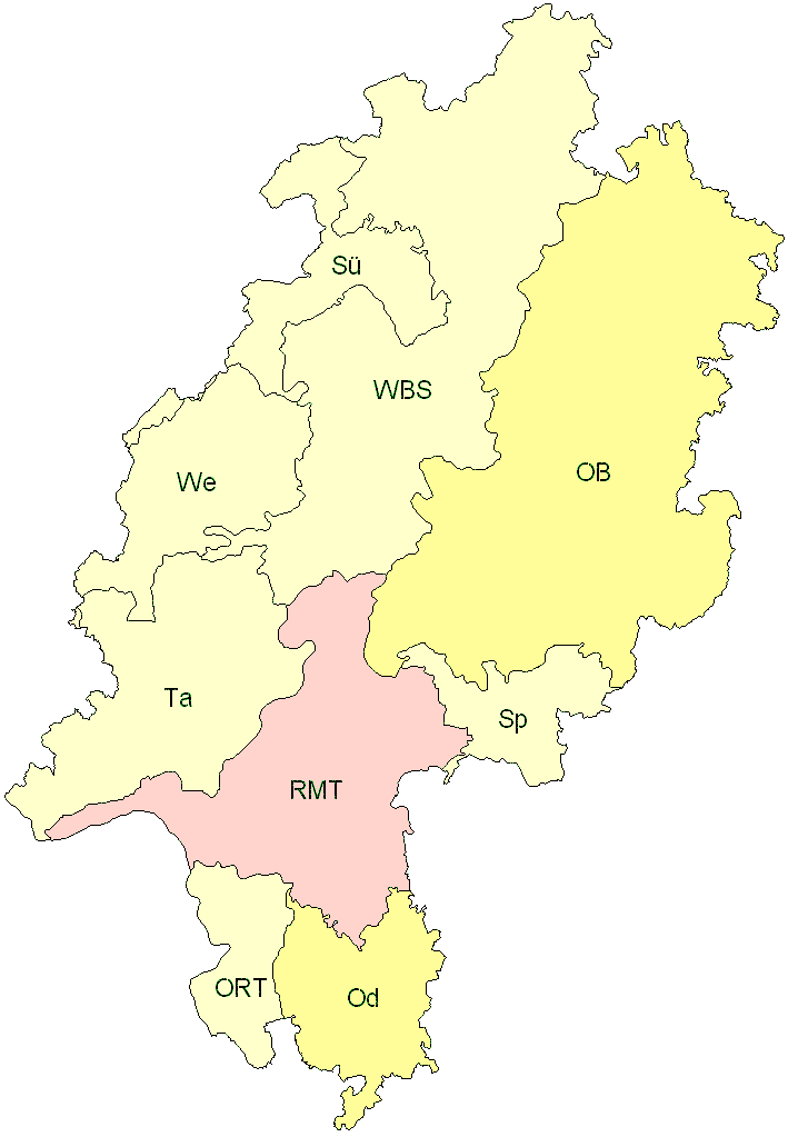 Verbreitung in Hessen