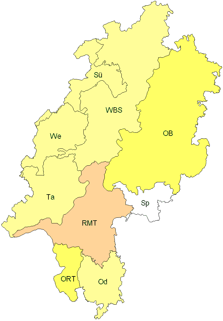 Verbreitung in Hessen