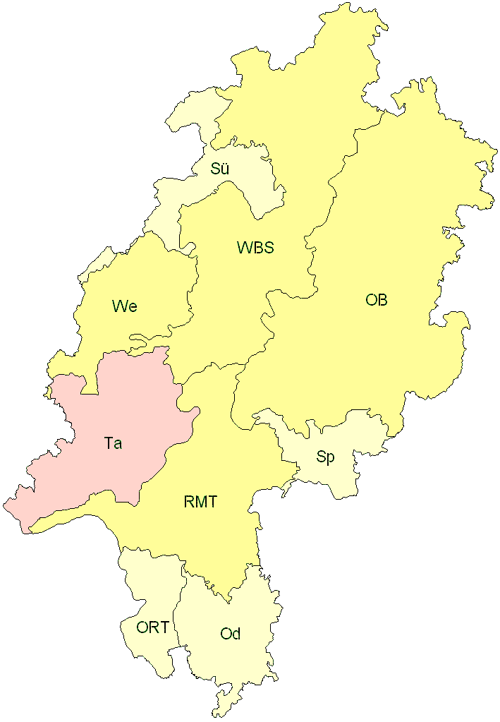 Verbreitung in Hessen