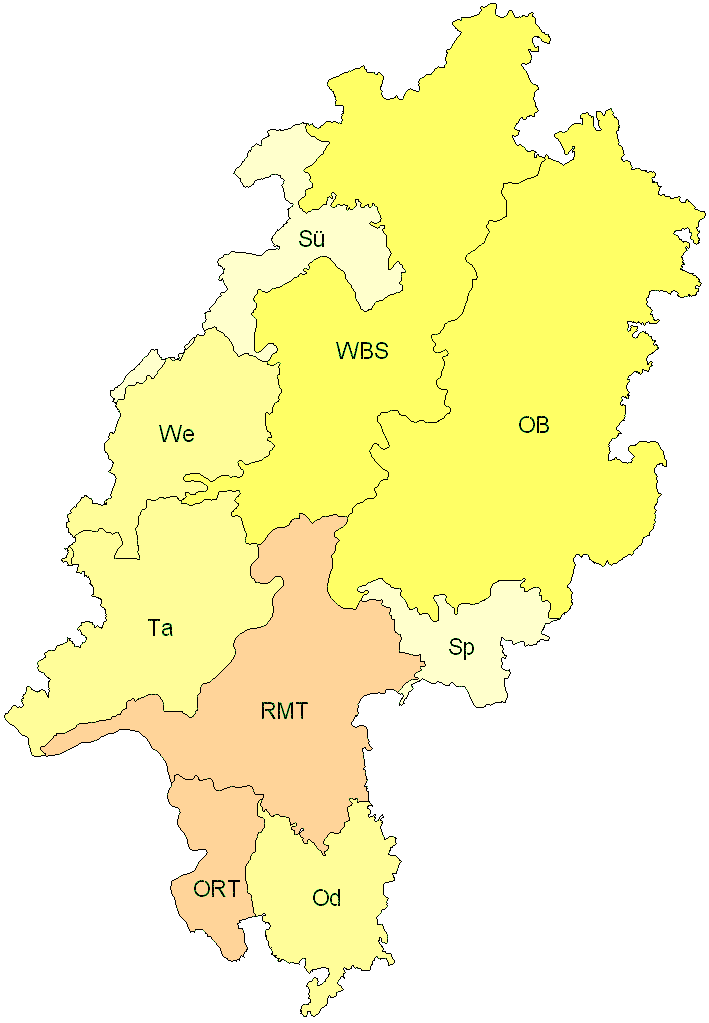 Verbreitung in Hessen