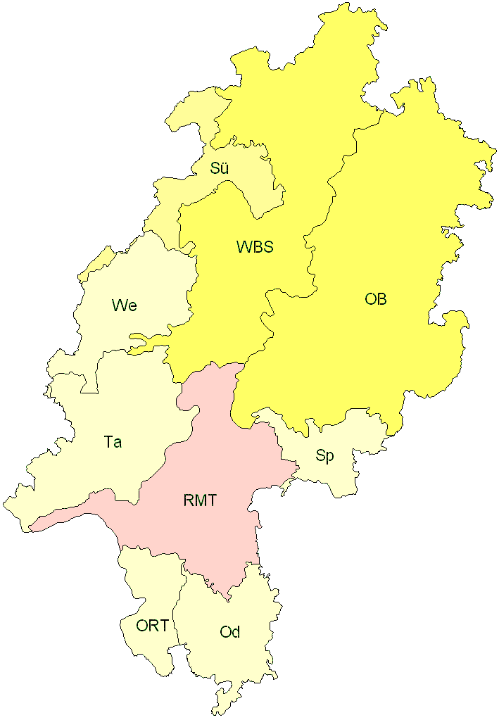 Verbreitung in Hessen