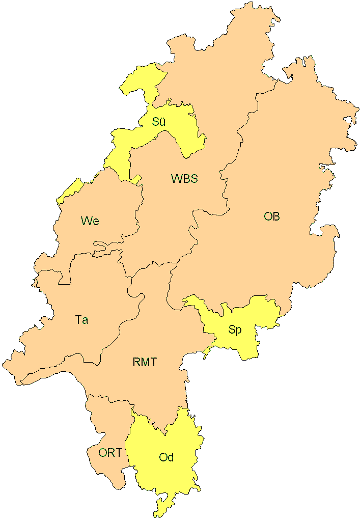 Verbreitung in Hessen
