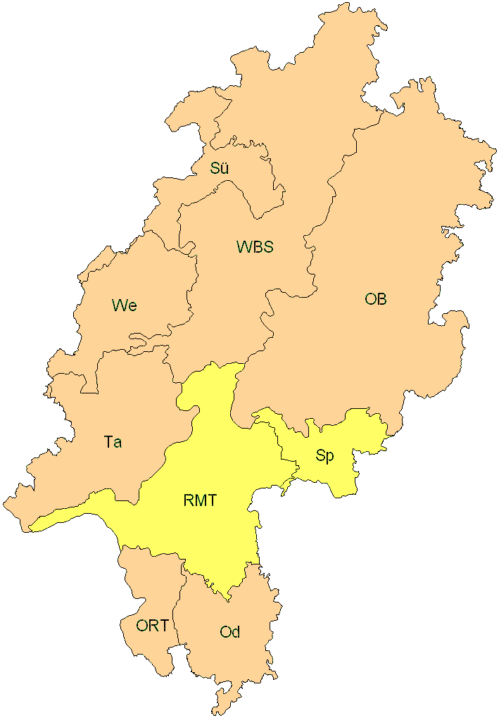 Verbreitung in Hessen