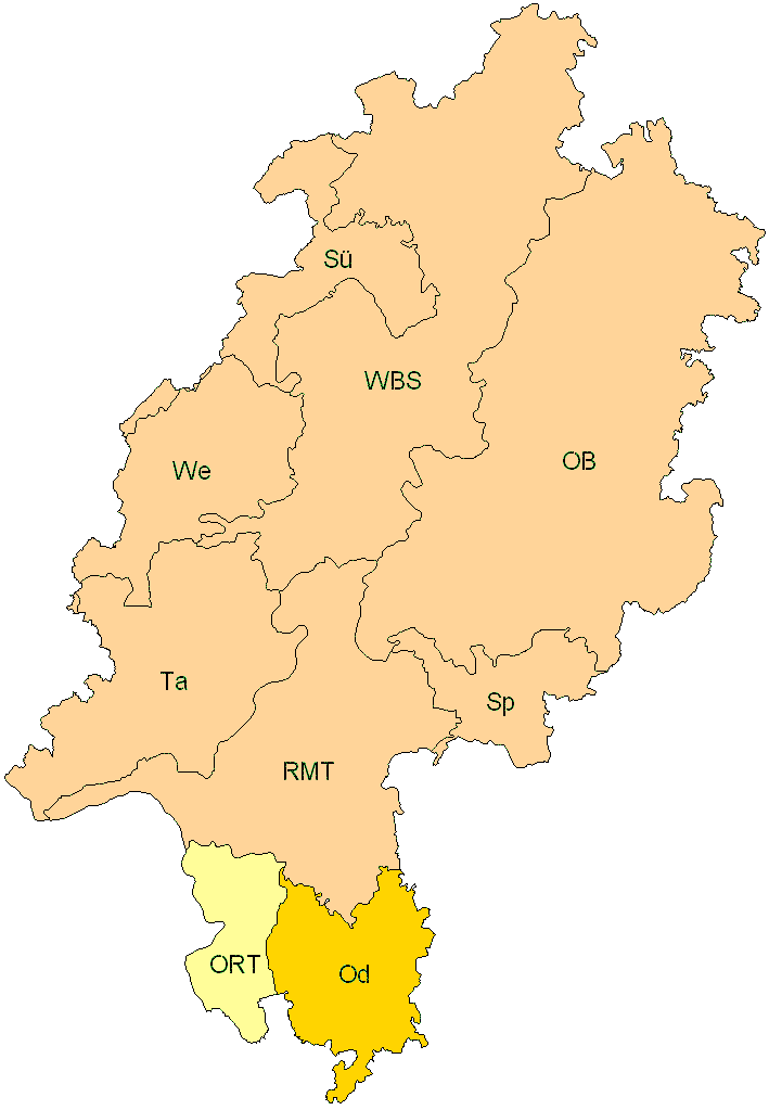 Verbreitung in Hessen