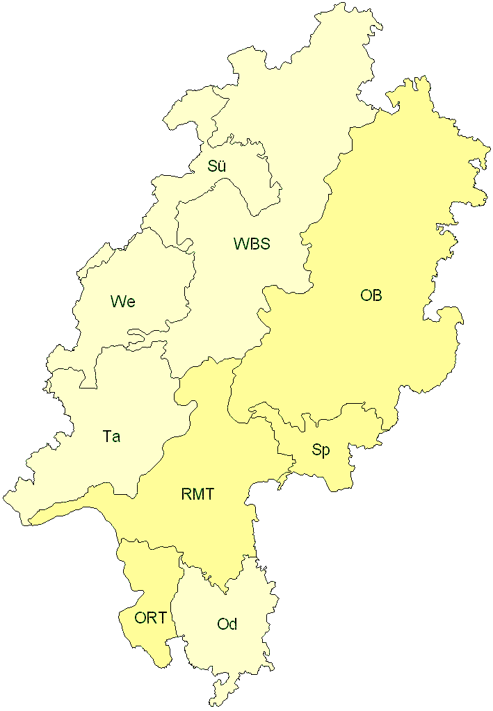 Verbreitung in Hessen