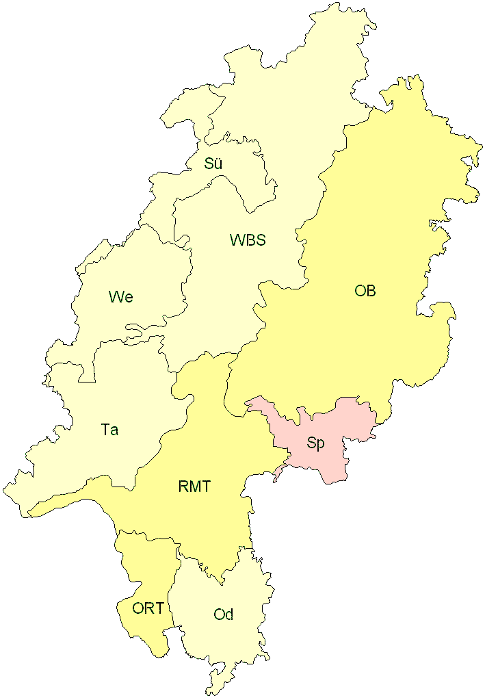 Verbreitung in Hessen