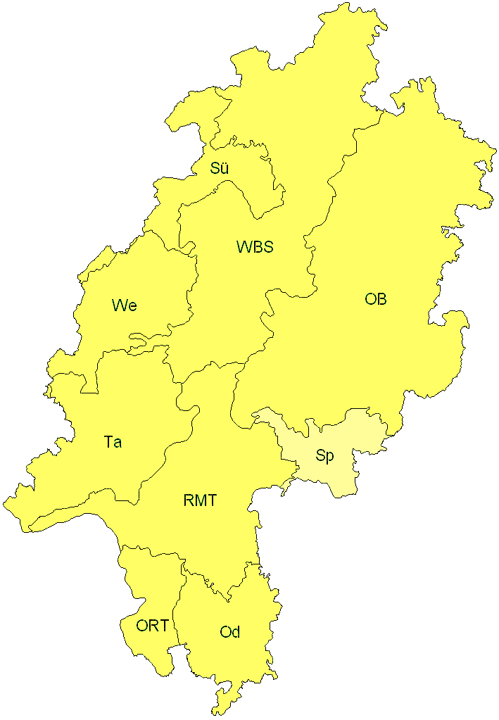 Verbreitung in Hessen