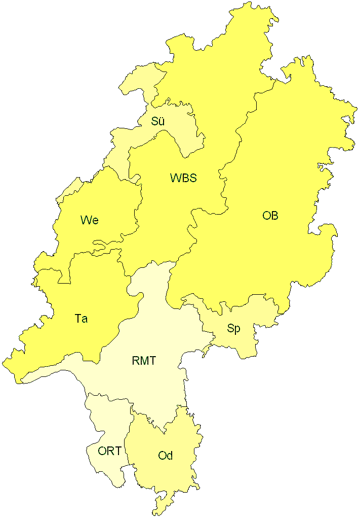 Verbreitung in Hessen