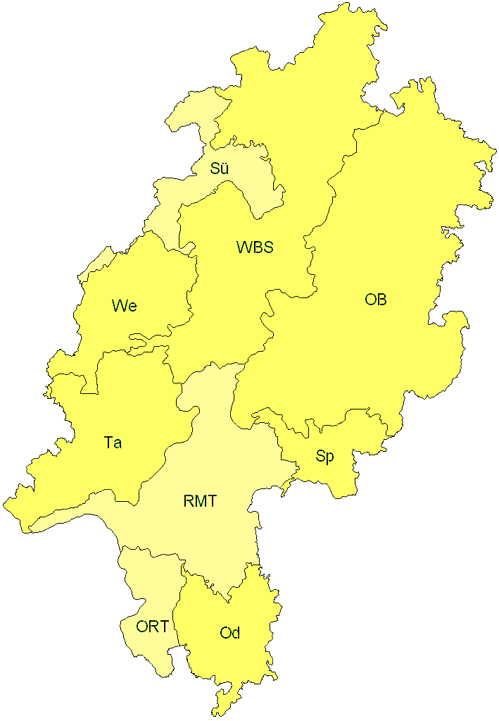 Verbreitung in Hessen